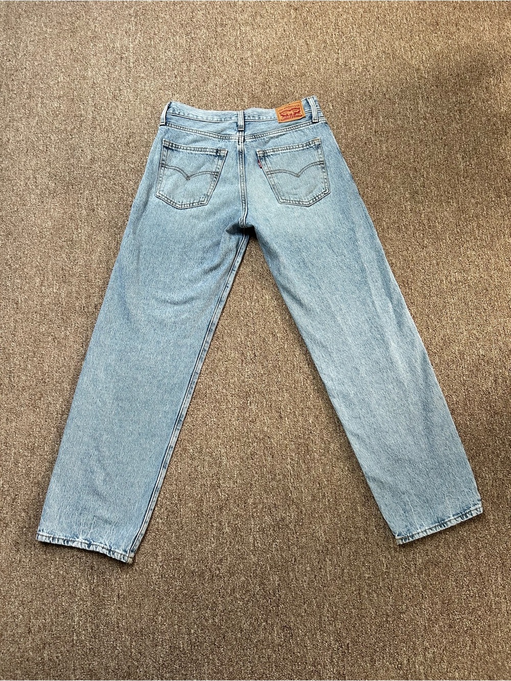 Levi's Light Wash Relaxed Straight Jeans (style ‘94 Baggy)